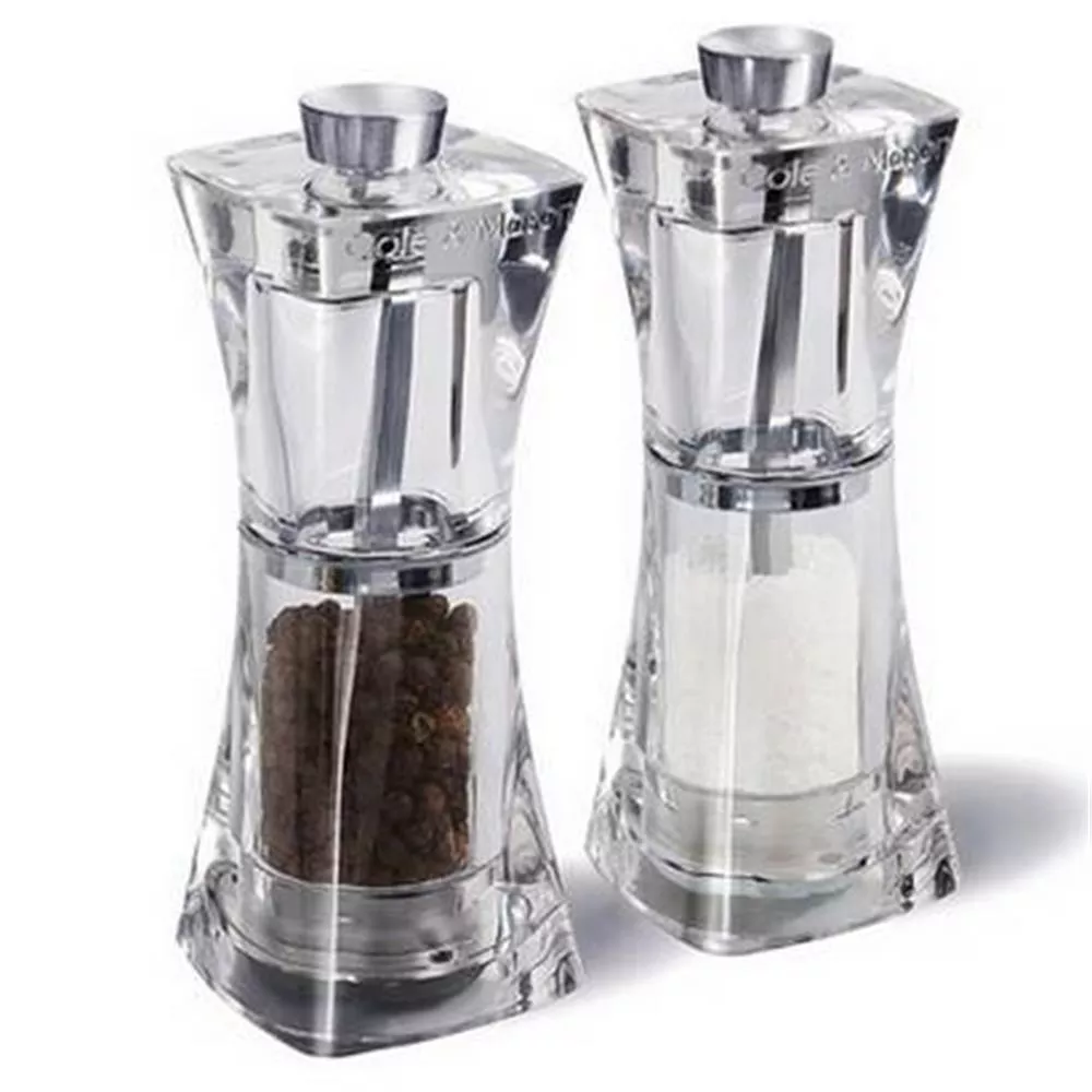 Cole & Mason Crystal Salt & Pepper Mills 125mm